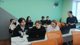 Учащиеся лицея посетили Центр цифрового образования детей «IT-куб».